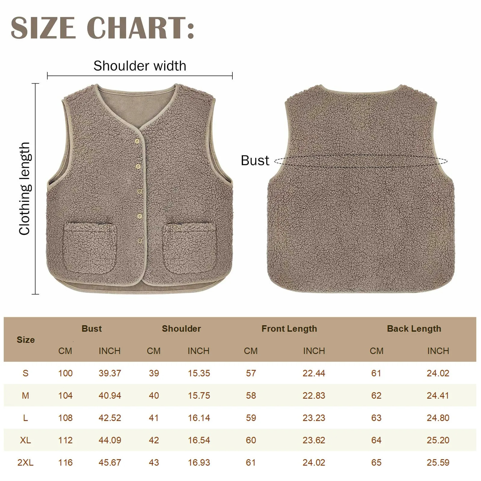 WomenS Teddy Fleece Vest Autumn Thin Vest Sleeveless Coat Plain Plush Vest Short Jacket Loose Fleece Vest Women Outwear 251029