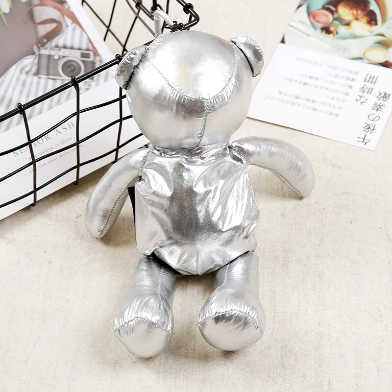 ECO Silver Coated Bear Cotton filling Waterproof Tote HighQuality Reusable grocery High capacity Cotton bag Shopping Bag 251029
