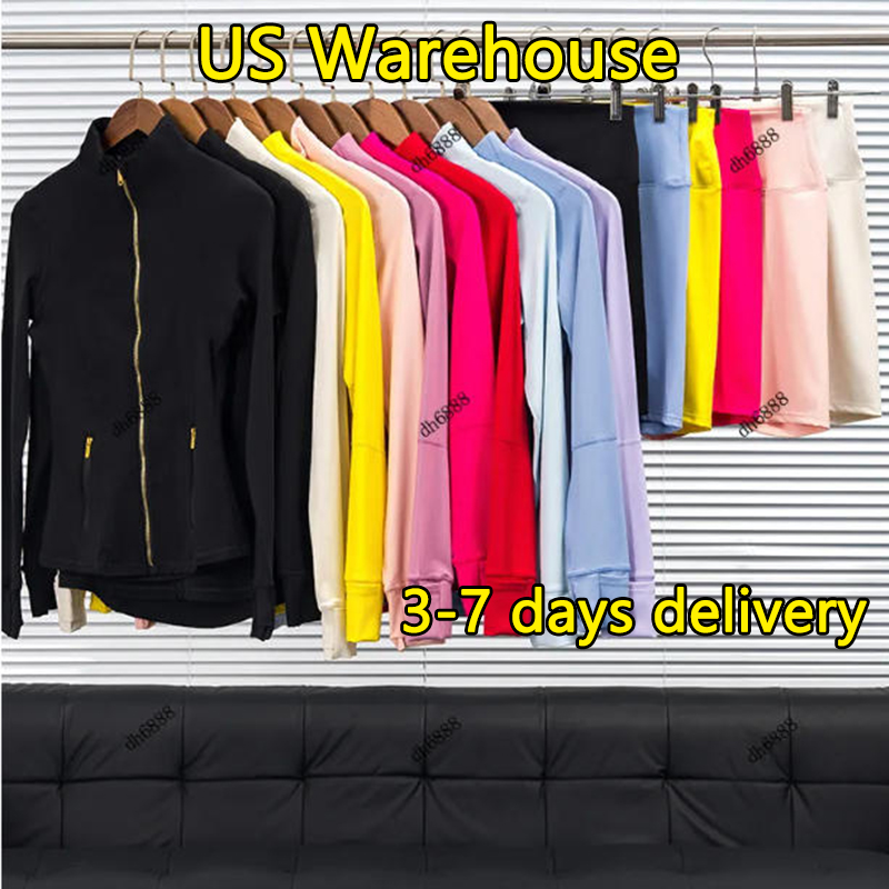 Yoga Women Define Workout Sport Coat Fitness Jacket Sports Quick Dry Activewear Top Solid Zip Up Sweatshirt Sportwear Hot Sell