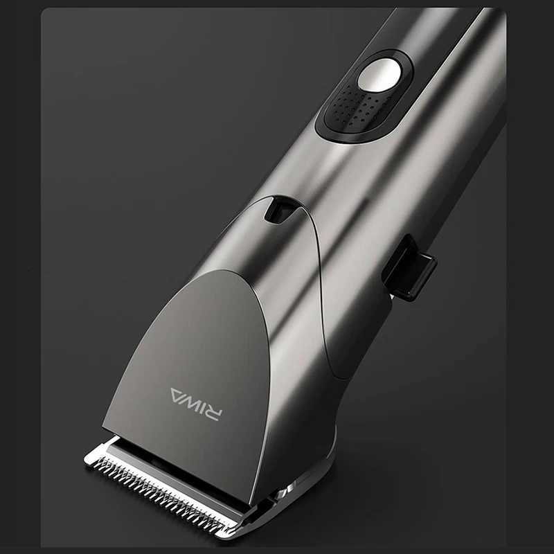 RIWA Electric Hair Clipper Washable Rechargeable Variable Speed Professional Barber Trimmer With Carbon Steel Cutter Head M251029