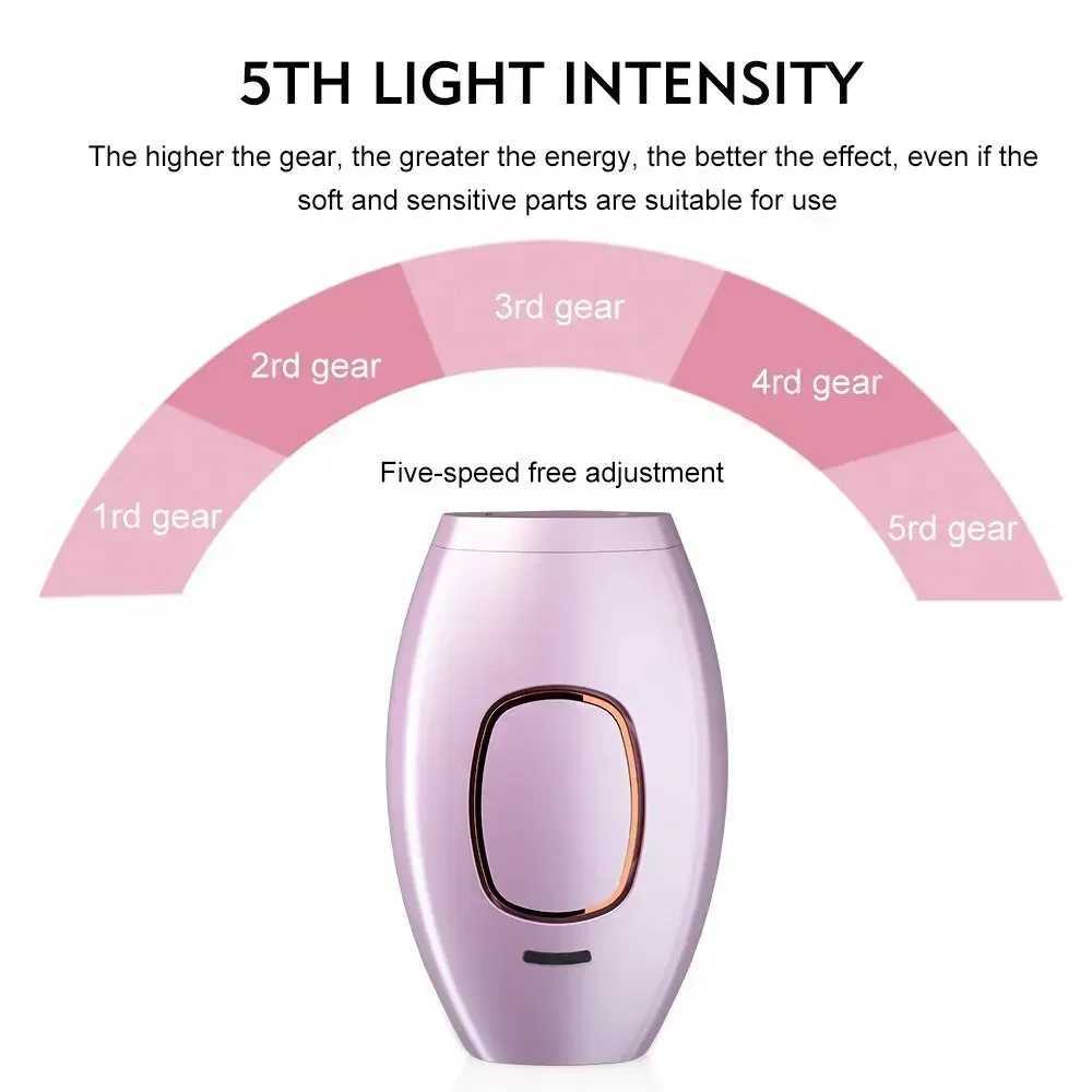 500000 Flash Depilator Painless Laser IPL Epilator Permanent Hair Removal Body Face Bikini Underarm Hair Removal Women Shaver J251117