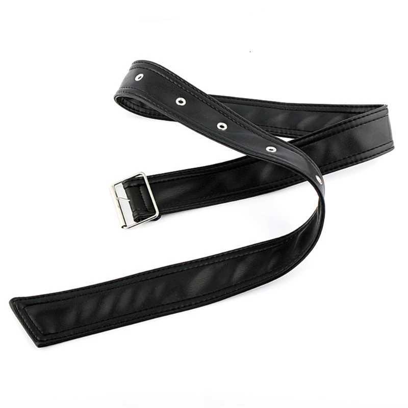 Women PU Overcoat Waist Punk For Men Trench Coat Belt Replacement