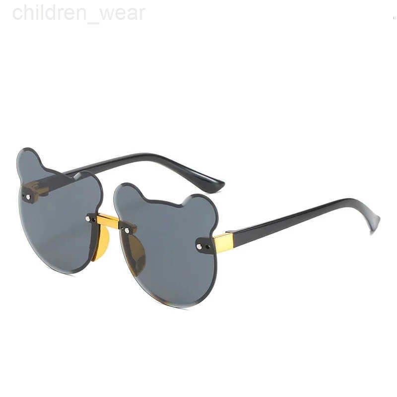 Disney Mickey Mouse Rimless Sunglasses Cute Cartoon Children Sun Glasses outdoor beach AntiUV Fashion Boys Girls Shades Eyewear H251029
