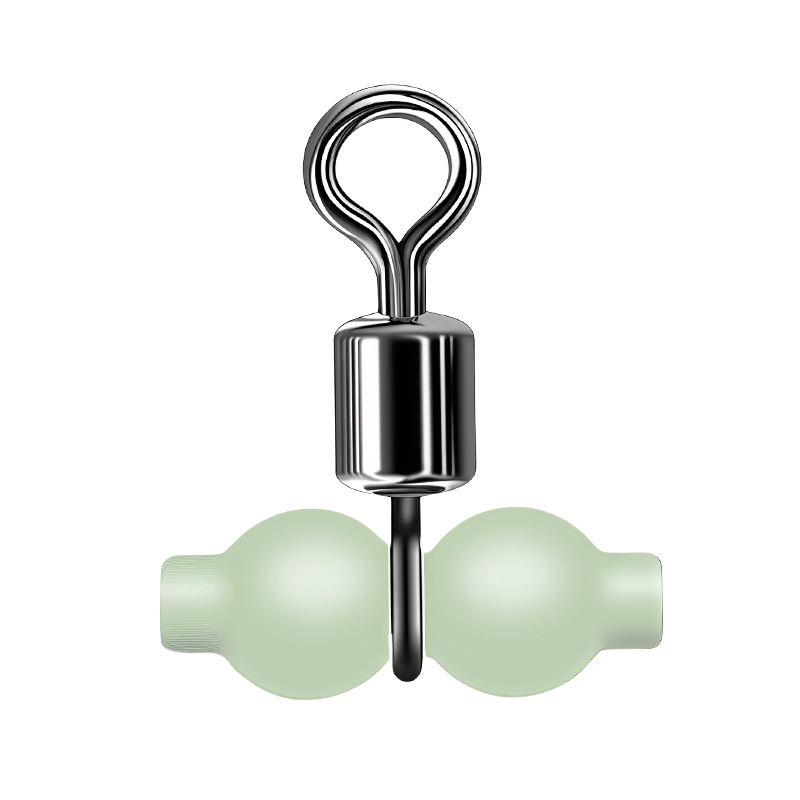 Spot luminous gourd swivel connector manufacturer wholesale outdoor fishing accessories, fishing gear supplies, gourd scales