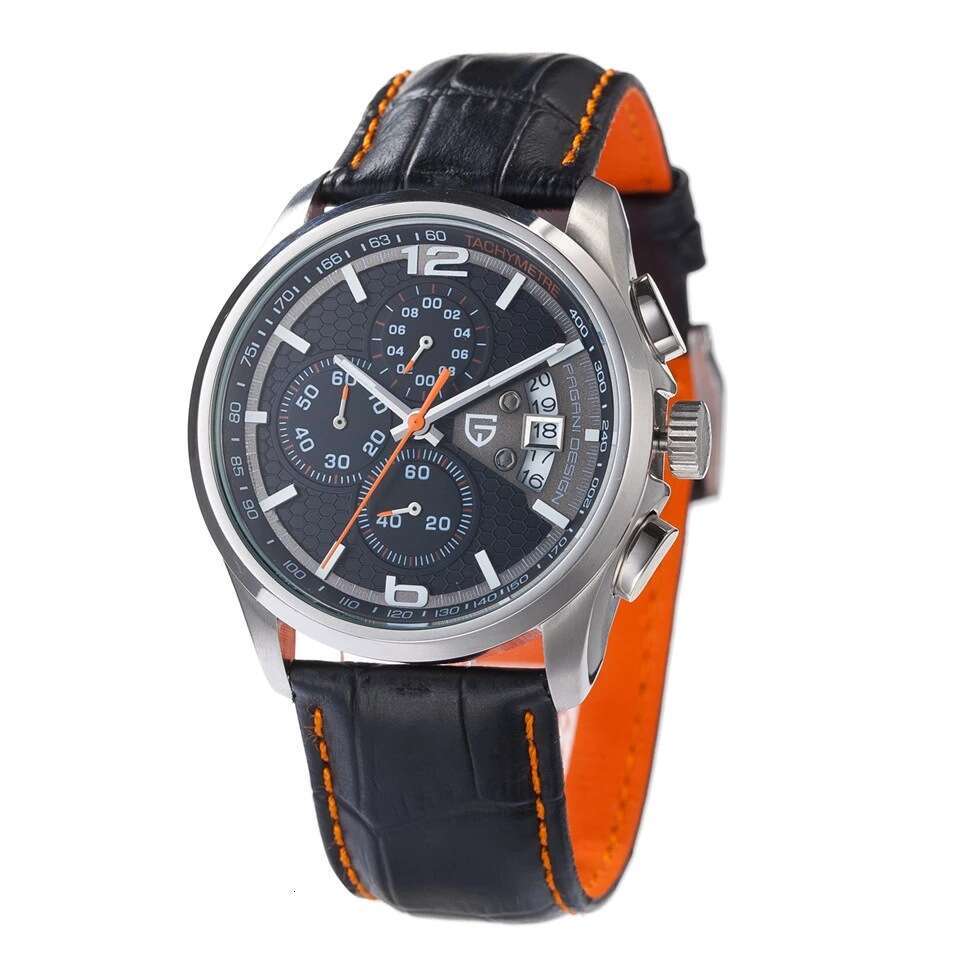 PAGANI DESIGN Men's Quartz Watch Fashionable and Functional with Luminous Calendar Complete PD-3306