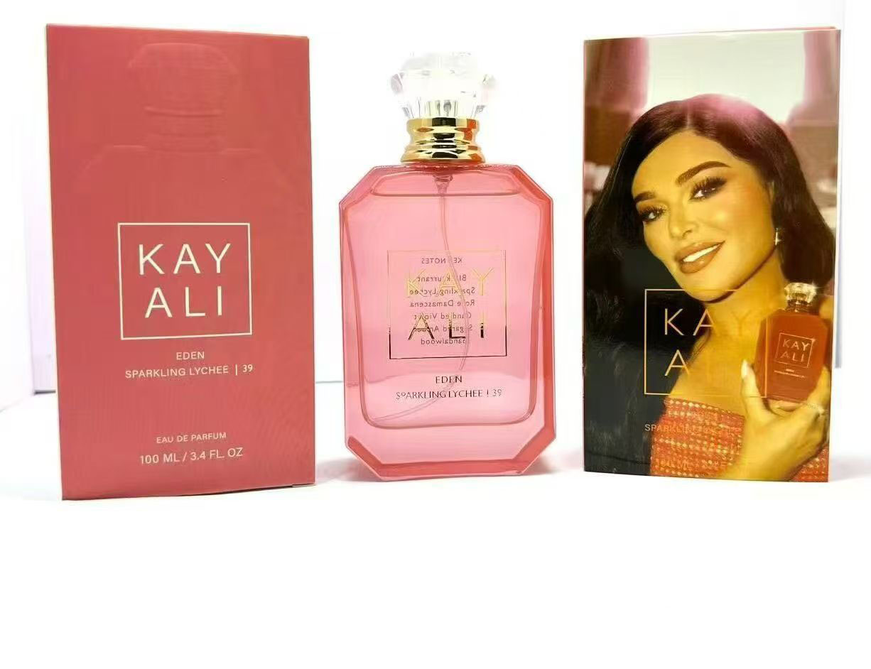 Kayali Vanilla 28 Eden Sparkling Lychee 39 Perfume White Flower 57 Fragrance 100ml Long Lasting Smell EDP Men Woman Neutral KAY ALI Parfum Cologne Spray High Quality