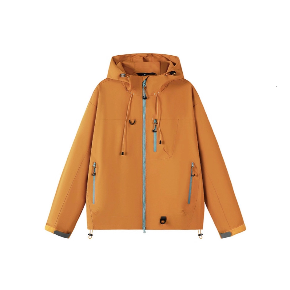 Dopamine Three-proof Jacket Designer Jacket For Men And Women Autumn Trendy Windproof Waterproof Jacket Outdoor Hiking Mountaineering Clothing
