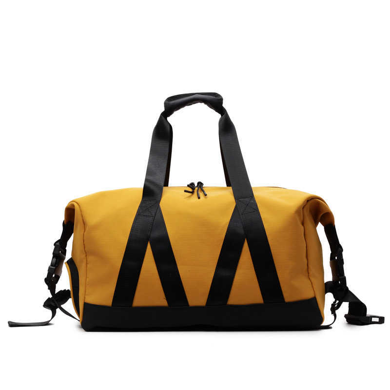 Trendy Short Trip Shoulder Travel Bag Fashion Trend Large Capacity Handbag Casual Yoga Sports Fitness Bag