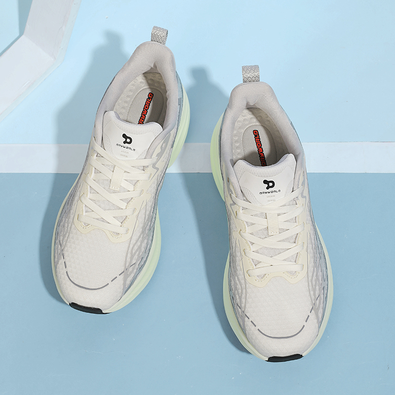 2025 New Running Shoes Unisex - Cushioned Sole, Breathable Upper, Anti-Slip, Suitable for Morning/Night Runs & Fitness