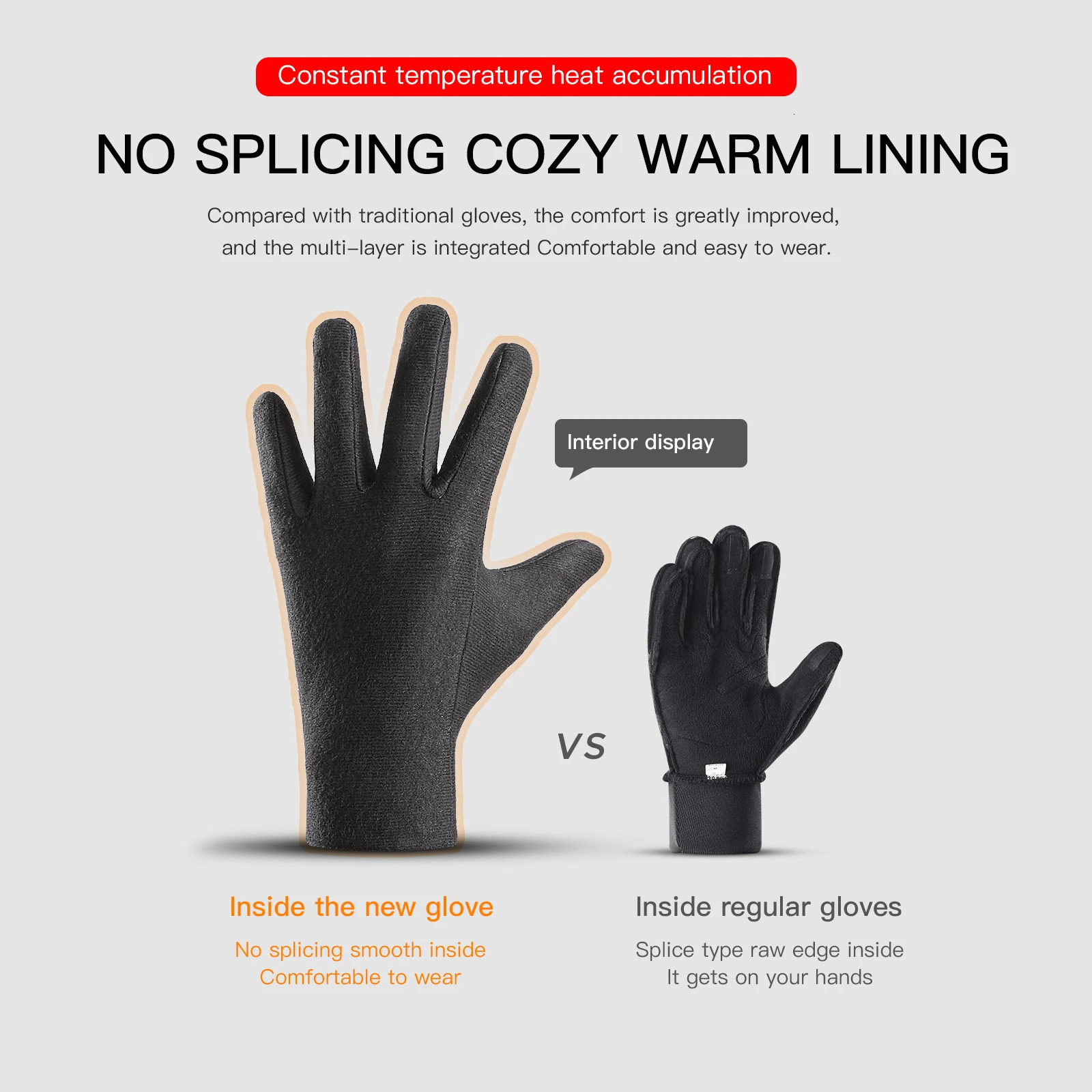Men Winter Waterproof Cycling Gloves Outdoor Sports Running Motorcycle Ski Touch Screen Fleece Nonslip Warm Full Fingers 251013
