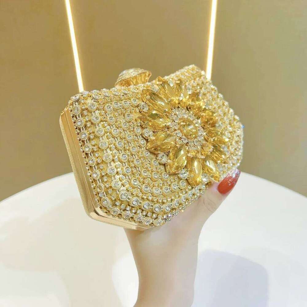 Designer Bags Glamorous Full Dia Tote - Rhinestone Pearl Party Purse For Stage Banquets & Bar Events, Elegant Shoulder Bag High-Grade Luxury Bag