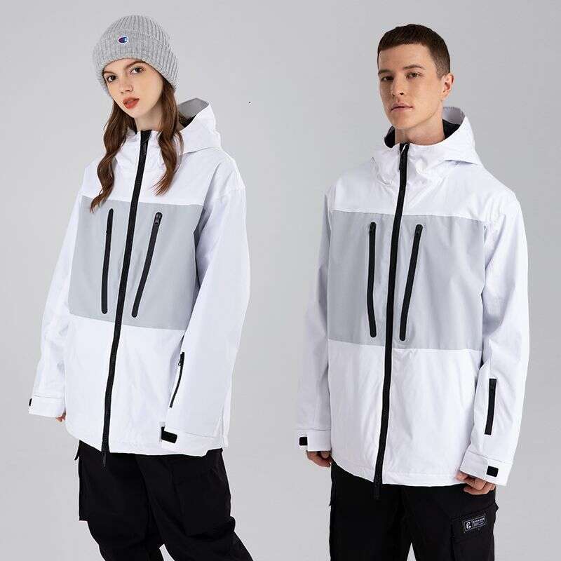 New Women's Top Men's Ski Jacket Windproof Warm Double Board Breathable Snowboard Snow Suit