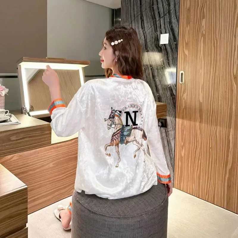 Plus Size Winter Spring Pajamas Women Korean Soft Comfort Gold Velvet LongSleeved Trousers Suit VNeck HighGrade Home ClothesT251029