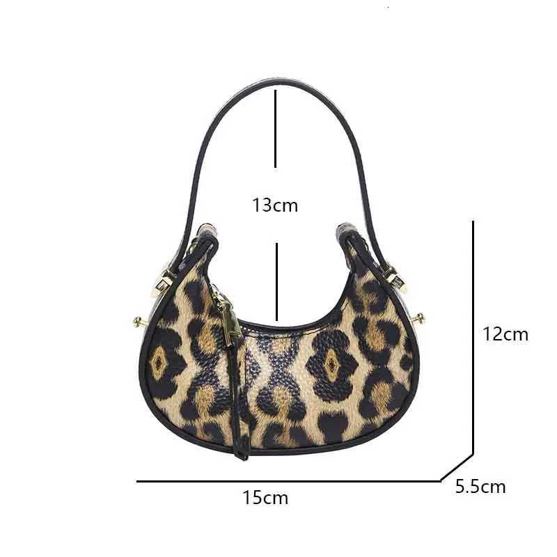 Mini Leopard PU Leather Crossbody Bags For Wen 2024 Y2K Trend Fem Korean Fi Lady Shoder Bag Lady Handbags bolsas1 D251029