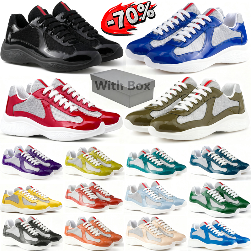 with box designer running shoes men sneakers womens trainers black leather lightweight walking shoes