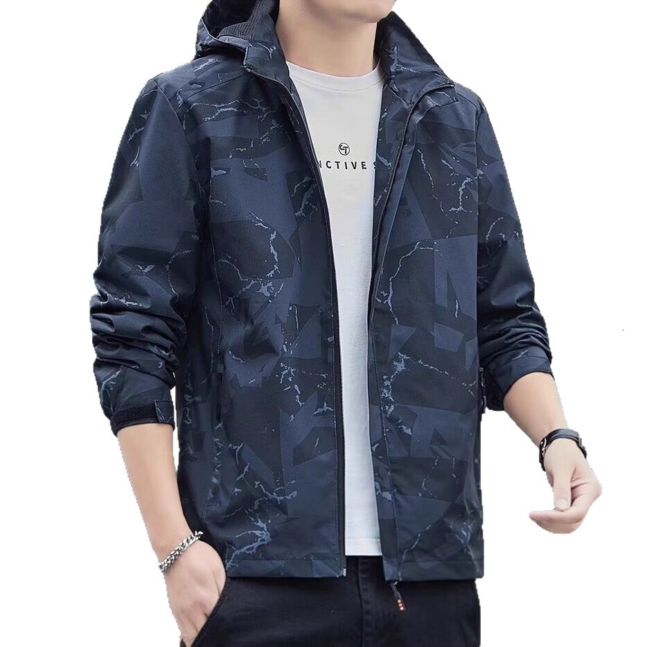 Designer Jacket Spring And Autumn Men's Outdoor Windproof Waterproof Sports Jacket Trendy Brand Hiking Jacket Windbreaker Coat