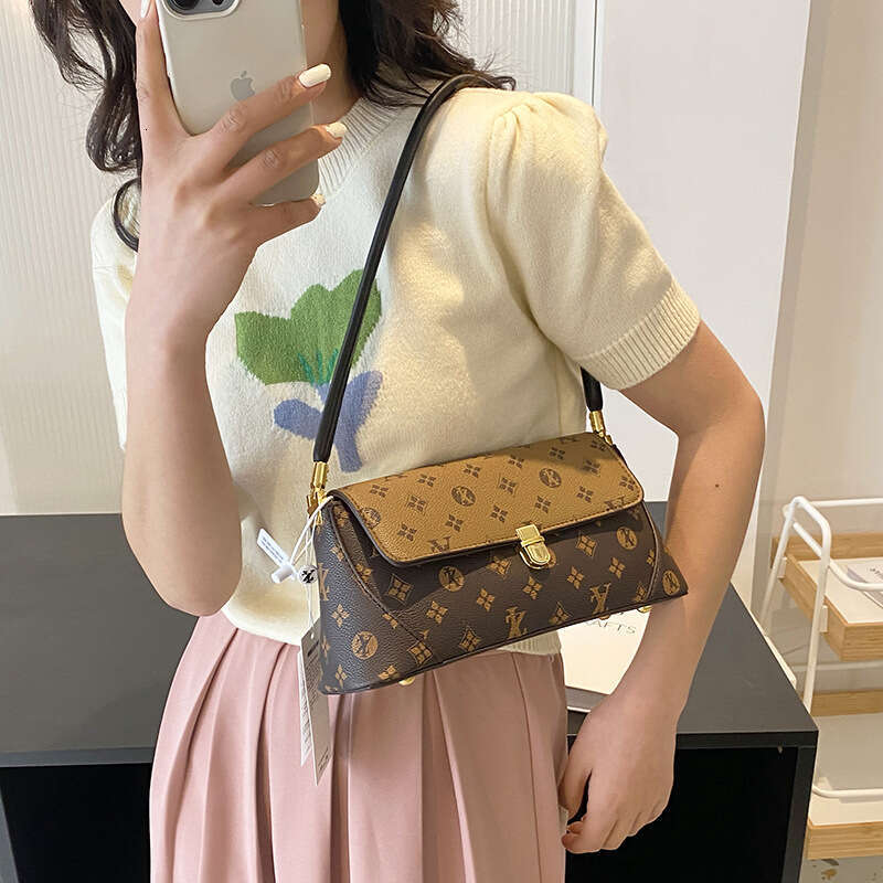 2025 New Printed Underarm Versatile Casual Single Shoulder Women's Bag