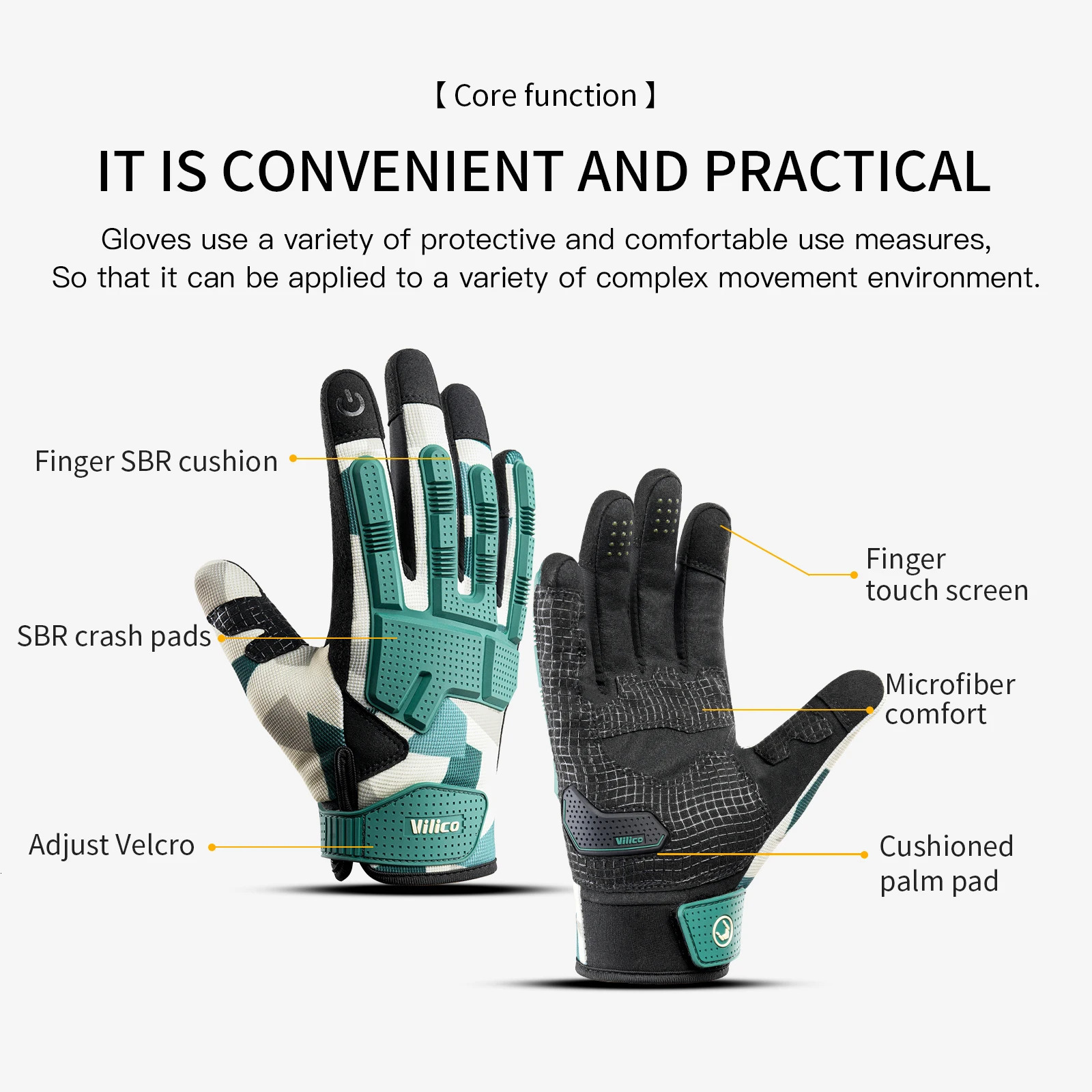 Motorcycle Gloves Touch Screen Men Women MTB Bike Running Fitness Gym Riding Bicycle camouflage Color 251013