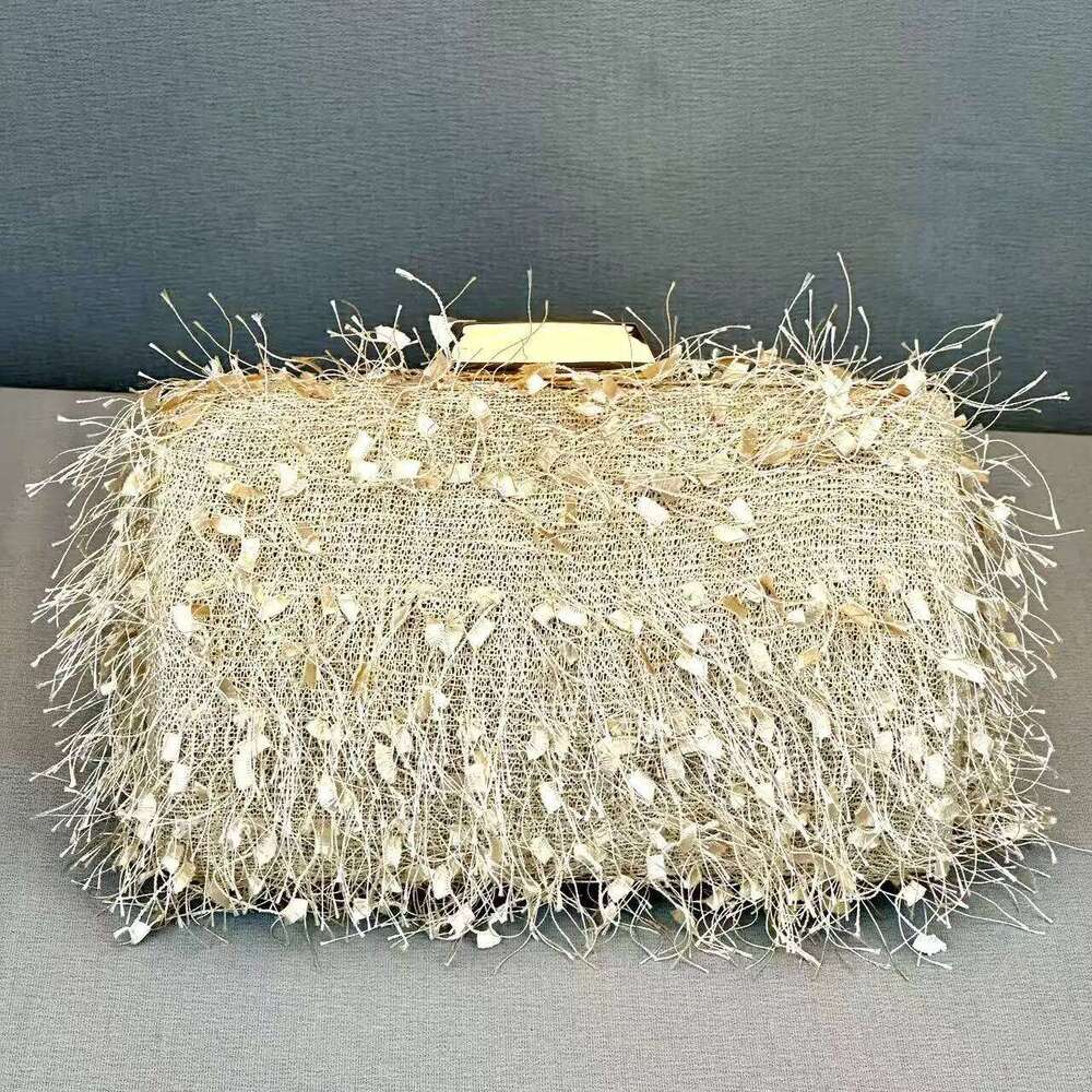 Designer Bags New Tassel Women's Fashion Celebrity Banquet Party One Shoulder Crossbody Dinner Bag Luxury Bag