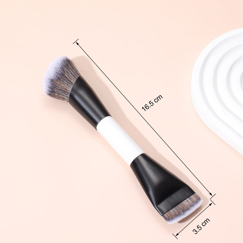 Bestselling Dual-Ended Makeup Brushes Foundation Brush, Blush Brush, Contour Brush, Setting Powder Brush, Eye Brush Beauty Tools