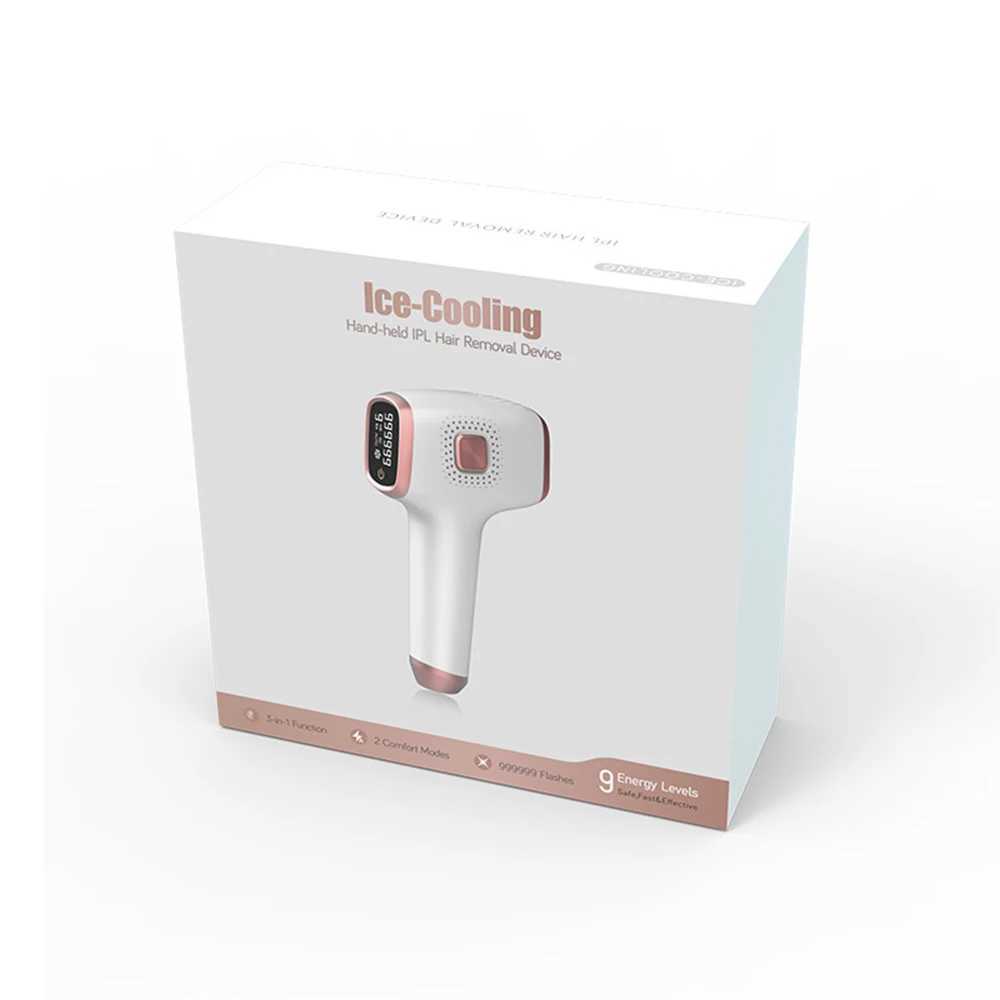 3 in 1 Ice Laser Epilator 999999 Flashes IPL Hair Remover Painless Electric Body Bikinis Epilatorwith Freezing Technology J251117