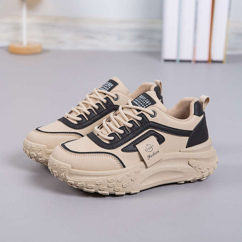 2025 New Spring Autumn Trendy Flexible Designer Shoe Thick Sole All-Match Student Casual Sports Running Sneakers