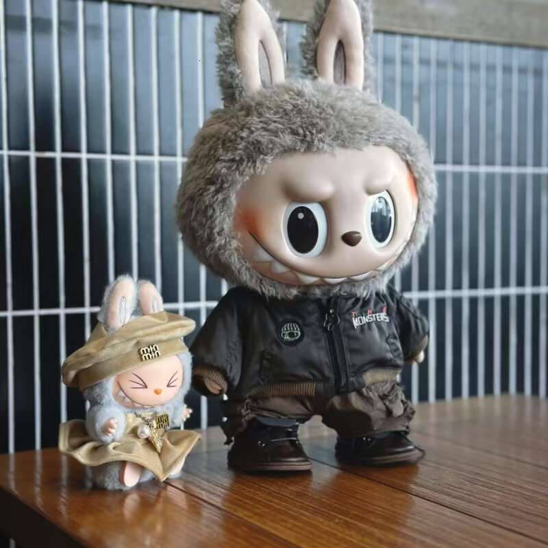Labubu Blind Box The MONSTERS JUMP For JOY Vinyl Face Plush Doll Kawaii Figure Toys Mystery Boxes Anime Doll Collection Model Toys