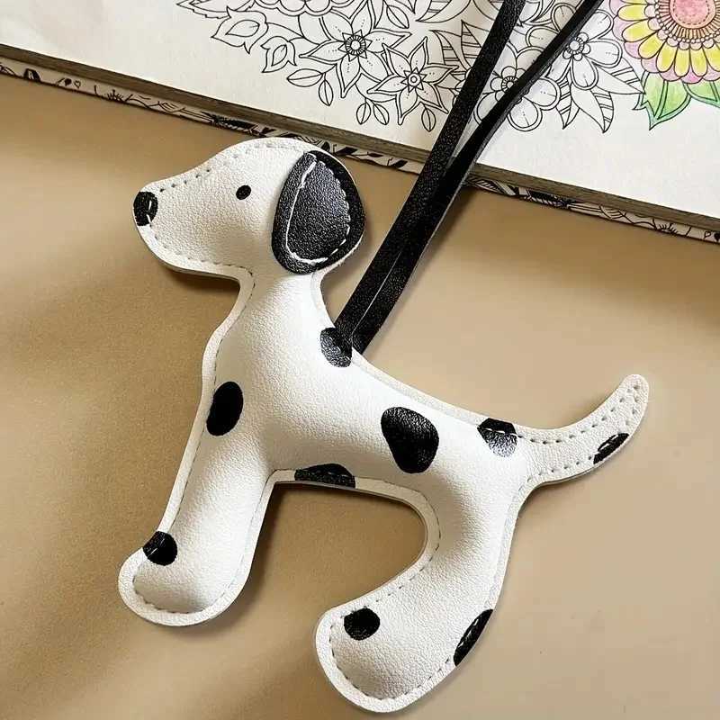 1Pc Cute Dalmatian Dog Charm Suitable for Backpacks Shoulder Bags and Various Bag Accessories Ideal Gift for WomenW251029