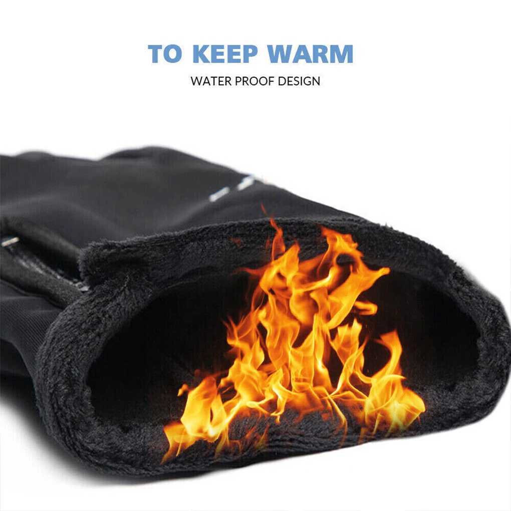 Heated Gloves Touchscreen Warm Gloves USB Eletric Thermal Heat Gloves Winter Warm Outdoor Cycling Driving Motorcycle Cold Gloves J251029