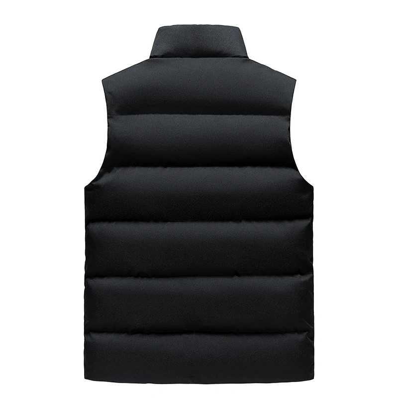 Mens Vest Autumn and Winter New Warm Cotton Waistcoat Vest Korean Style Fashion Joker Fashionable Sleeveless Jacket Top W251029