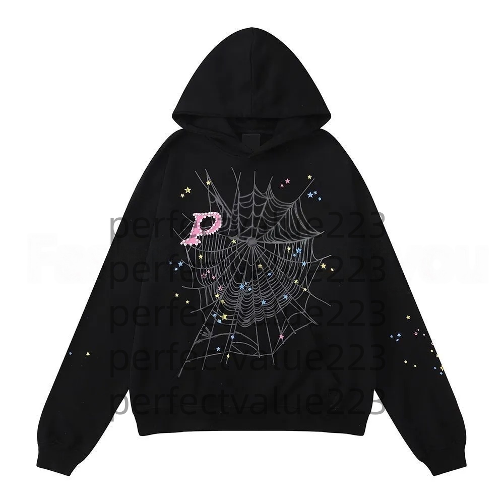 designer men hoodie spider hoodies women clothes Fashion pullover hooded sweatshirt and sweatpants sets Street youth pop hip hop clothing Cheap multi hoodie style