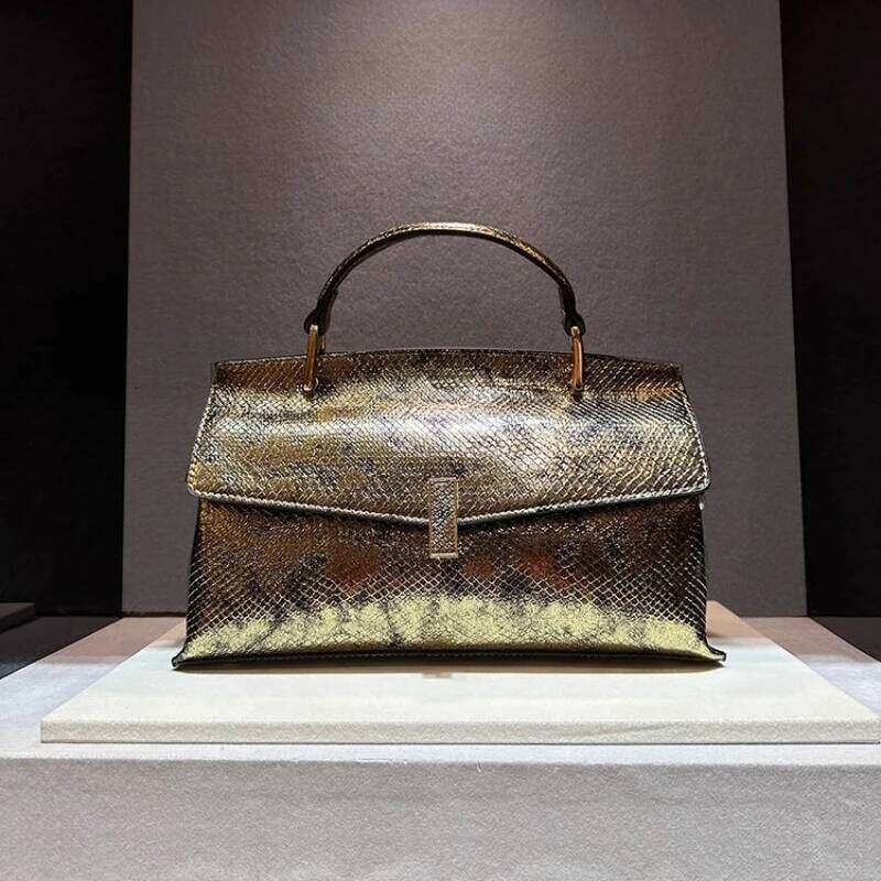Designer Bags Real Leather Bright Face Snake Ing Design Handbag Shoulder Bags For Women Sac Main Femme Hot Selling