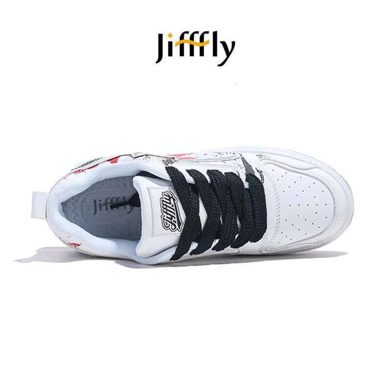Jifffly Designer Bad Guy Collaboration Men's Sneakers Niche Ins Trend Versatile Student Sports Shoes Breathable Lightweight