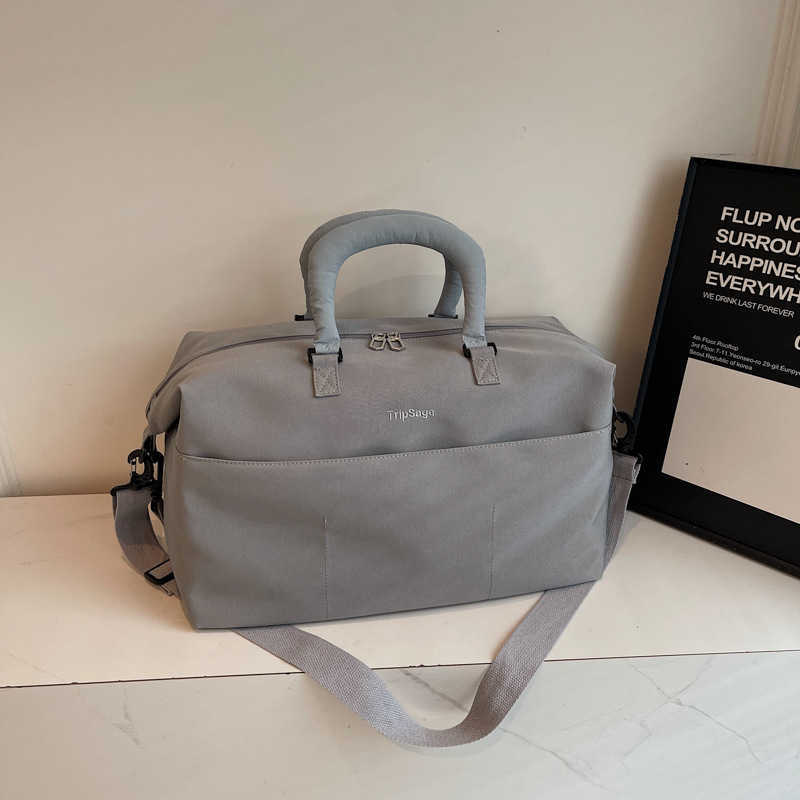 Handheld Travel Bag for Women, Lightweight Large Capacity Travel Luggage Bag, Maternity Bag, Dry and Wet Separation Sports Gym Bag