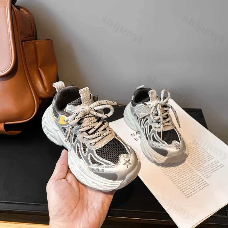 Children Casual Sports Boys Girls Autumn Sneakers Comfortable Anti Slip Fashion Running Kids Outdoor Walking Shoes L2510282 XJ260303