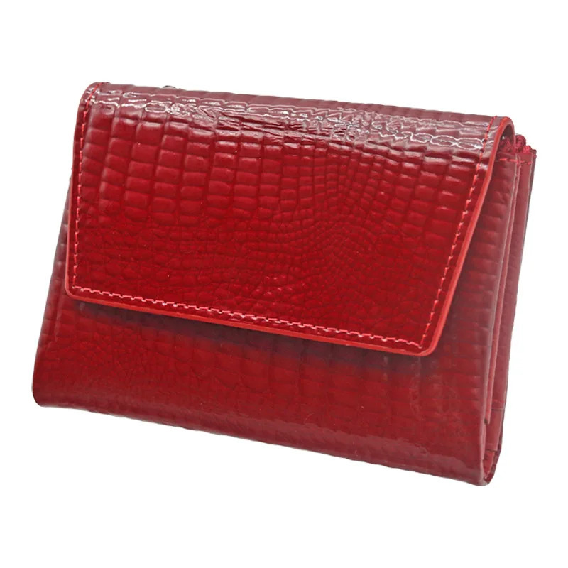 Magnetic Clasp Genuine Leather Wallet Cow Leather Purse Woman RFID Card Holder Clutch With Box 251029