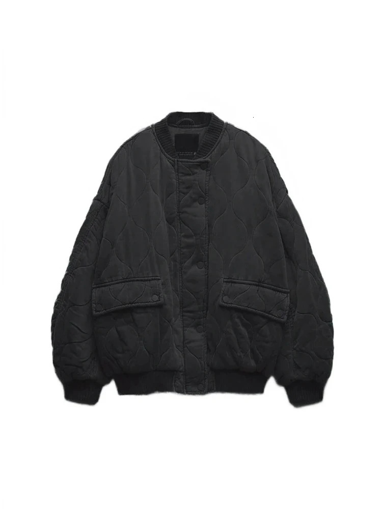 Womens Comfortable Casual Jacket Coat Round Collar Zipper Button Long Sleeve Fashion Warm 251021