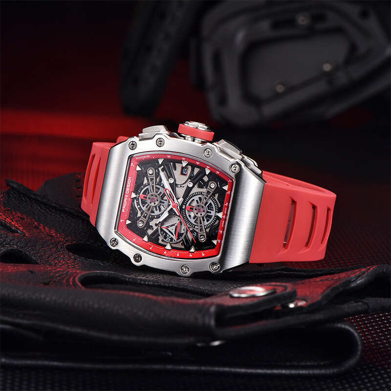 PAGANI DESIGN New Barrel-Shaped Quartz Business Chronograph Men's Watch PD-YS011