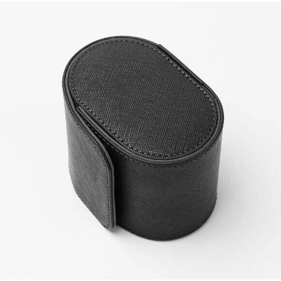 1 Grid Single Watch Box Vintage Pu Leather Slots Flexible Bracket Holder Mechinical Quartz Watch for Business Travel Storage Man 251029