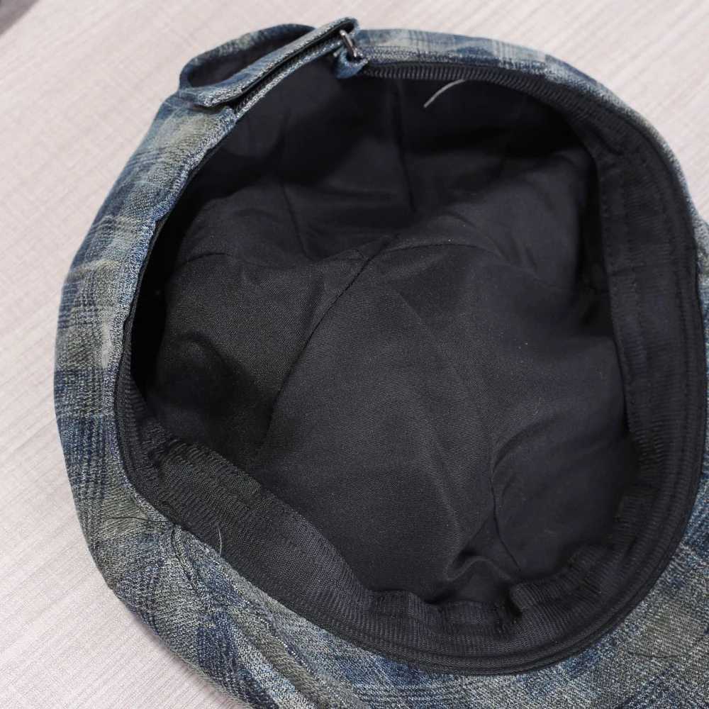 HT4861 Berets for Men Women Vintage Plaid Artist Painter Beret Hat Male Female Ivy Flat Cap Spring Autumn Adjustable Beret CapsW251029