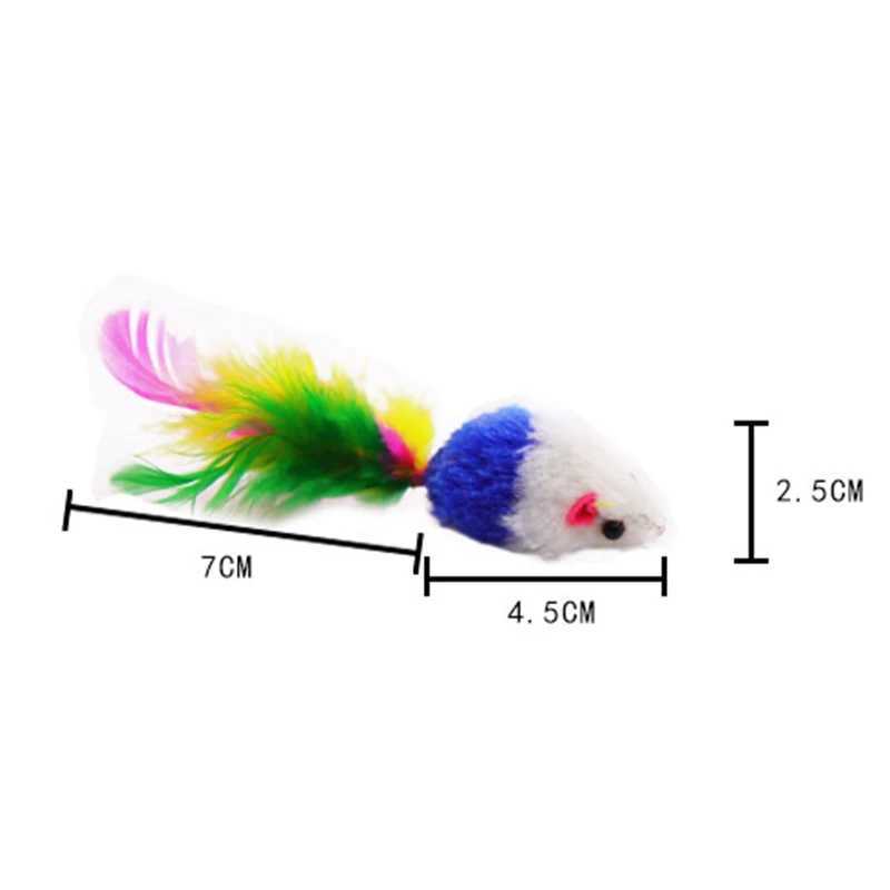 Funny Pet Cat Toys Interactive Cat Teaser with Feather 40CM Wooden Stick Mice Fish Chick Katten Speelgoed chats Pet Accessories S251029{category}