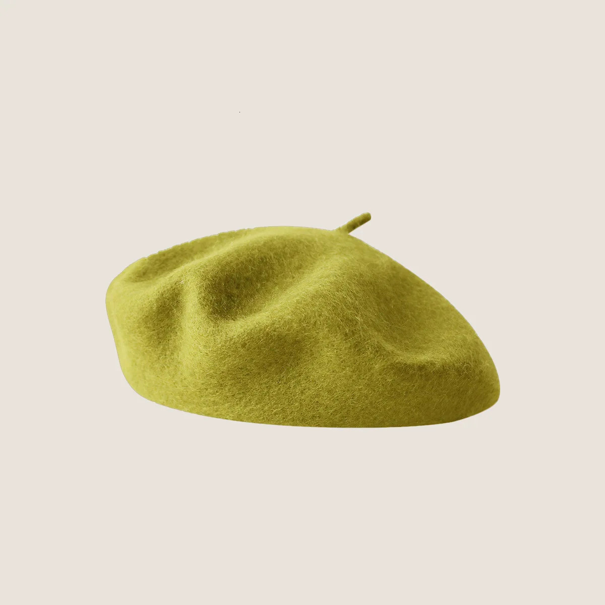 Wool Beret Hat Women French Vintage Painter Cap Girl Solid Female Femme Retro Casual Beanie Mushroom Bonnet 251013