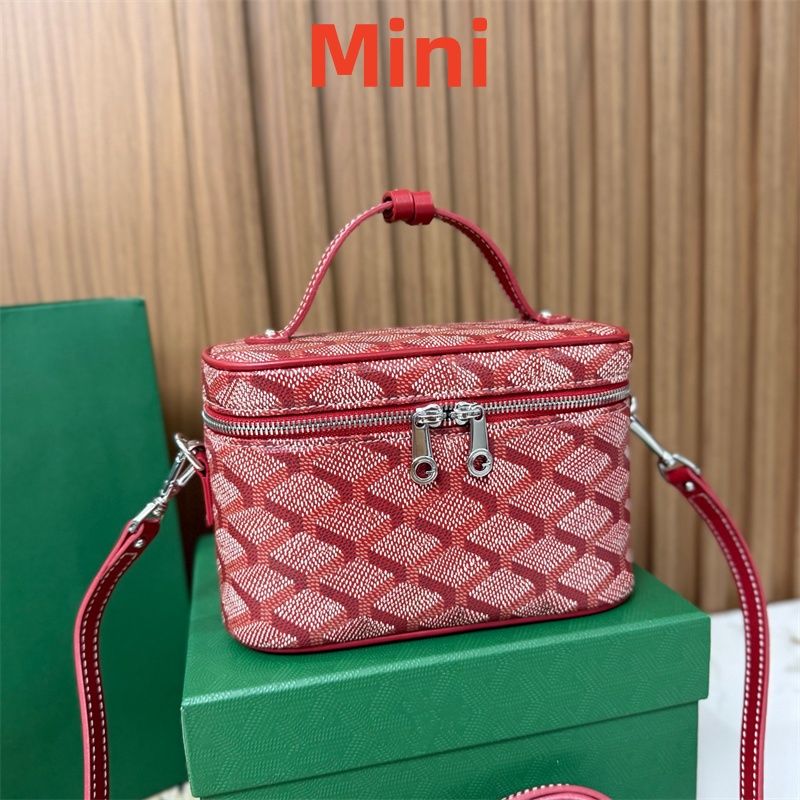 High quality MUSE mini vanity bag Luxury handbags makeup Designer bag for Womens mens leather cosmetic bag tote fashion crossbody Shoulder Bag Evening travel Bags