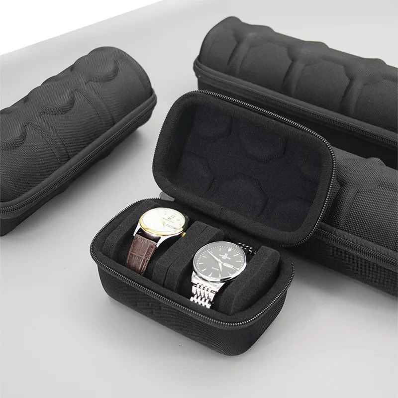 EVA Watch Box Travel Roll Case for 1234 Watches Storage Watch Protector Organizer Shockproof Display Case for Men or Women 251029