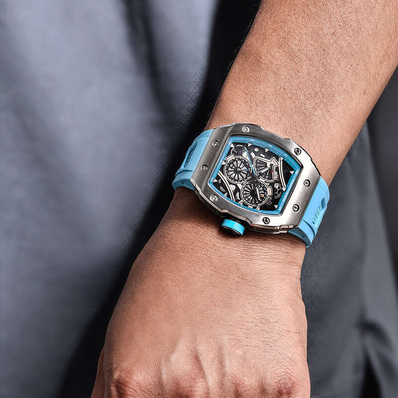 PAGANI DESIGN Men's Watch Multifunctional Calendar 24-Hour Indicator Quartz PD-YS012