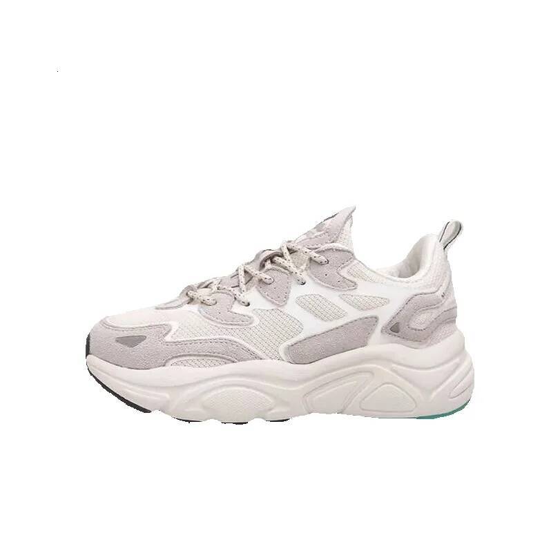 Mirinda Women's Shoes Breathable Dad Shoes Men's Height-Increasing Thick-Soled Mesh Genuine Leather Sneakers Women's Lightweight Soft-S