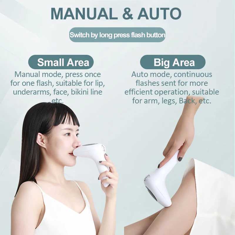 Permanent Laser Hair Removal for Women Men Home Use Device Painless Hair Cutting for Whole Body Depilator Electric IPL Epilator J251117