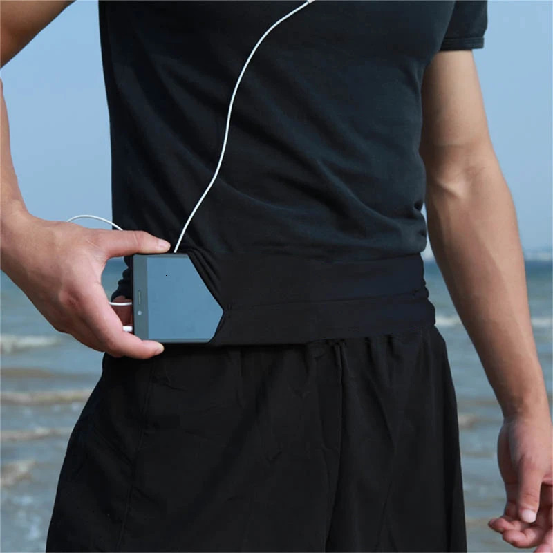 Professional Running Waist Bag Men Women Jogging Gym Sports Belt Trail Cycling Mobile Phone Invisible Belly closefitting Bag 251021