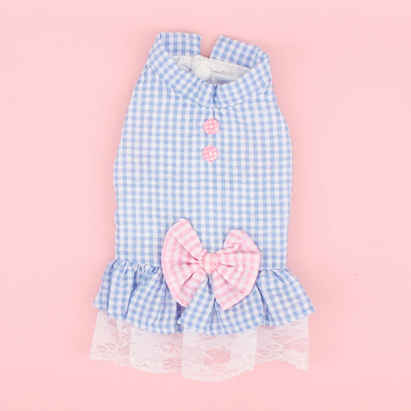 Summer Princess Pet Dress For Dogs Little Small Puppies Animal Cat Tutu Wedding Party Skirt Clothes For Chihuahua Yorks 251029