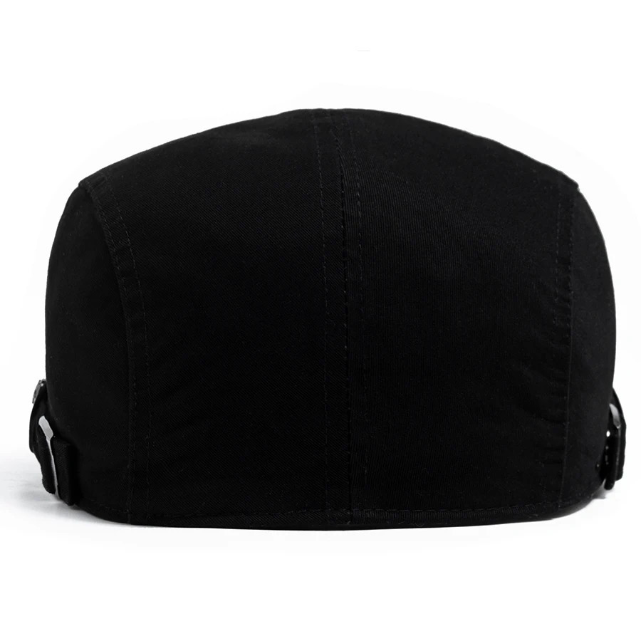 Fashion Mens Beret Button Embroidery Cotton Vintage Berets Outdoor Women Flat Visor Hat Casual Retro sboy Cap For Men 251013